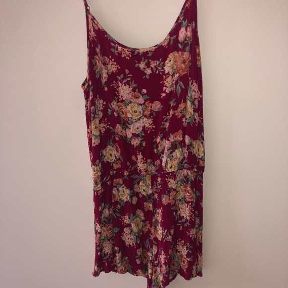 Forever 21 Pants - Forever 21 Floral Romper